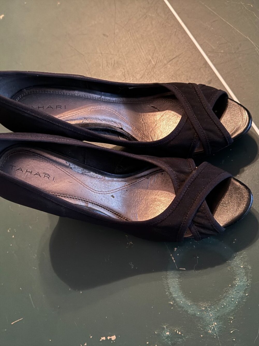 Tahari Peep Toe Stiletto